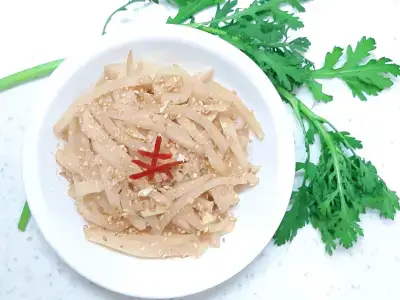 맛있는-무-반찬-짠지볶음-완성