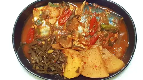 무 감자 삼치 조림 만드는 법, 레시피 간단한 겨울 제철 생선조림 요리
