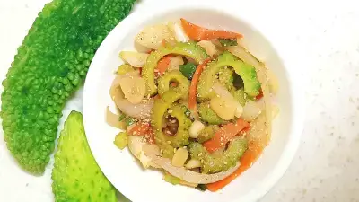 여주-볶음-요리-만드는-법으로-완성한-여주-볶음